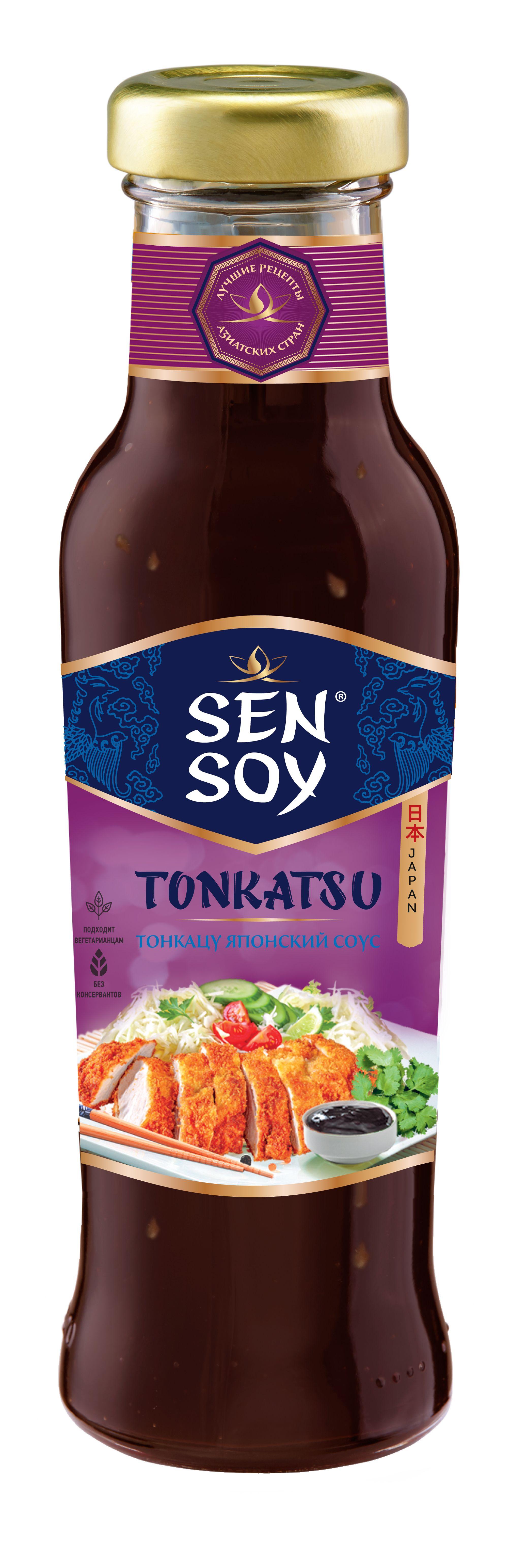 Соус Sen Soy Премиум столовый Тонкацу 350 гр., стекло