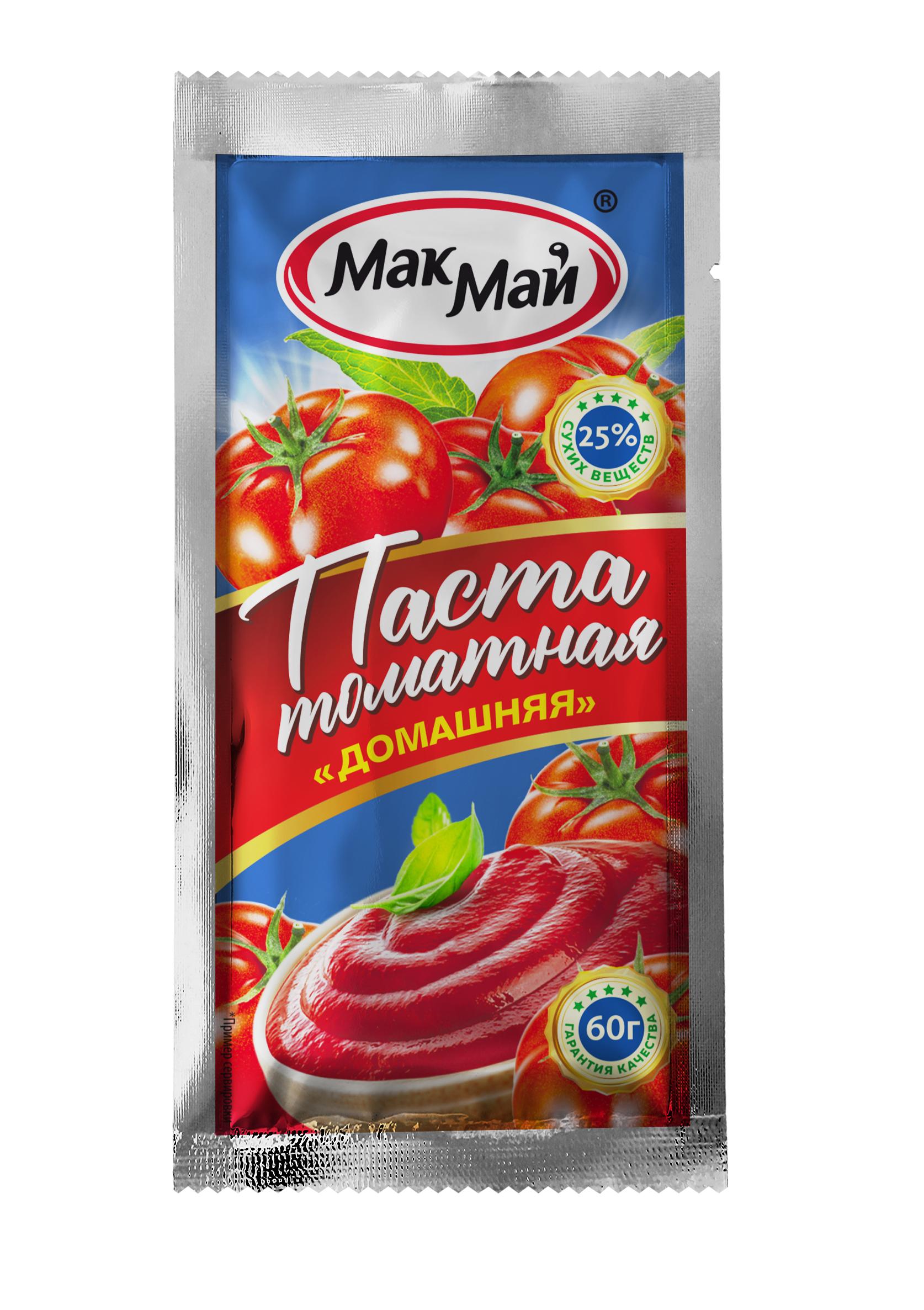 Паста томатная МакМай Домашняя 60 гр., саше