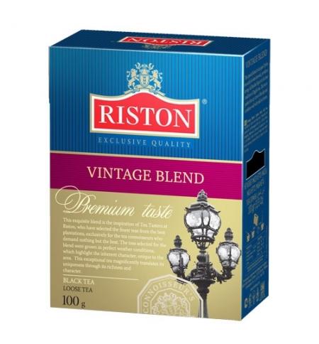 Чай Riston Vintage Blend черный листовой, 100 гр., картон