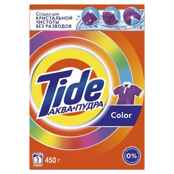 Стиральный порошок Tide Color автомат для цветного белья 450 гр., картон