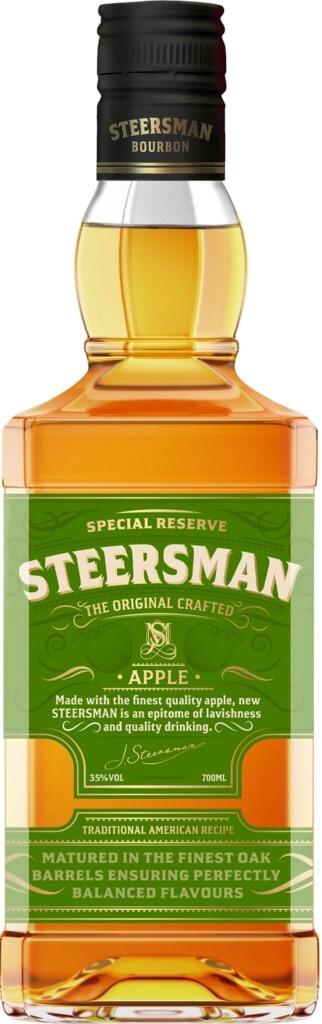 Коктейль Висковый напиток Steersman Apple (Стирсмен Эппл ), 35% 700 мл., стекло