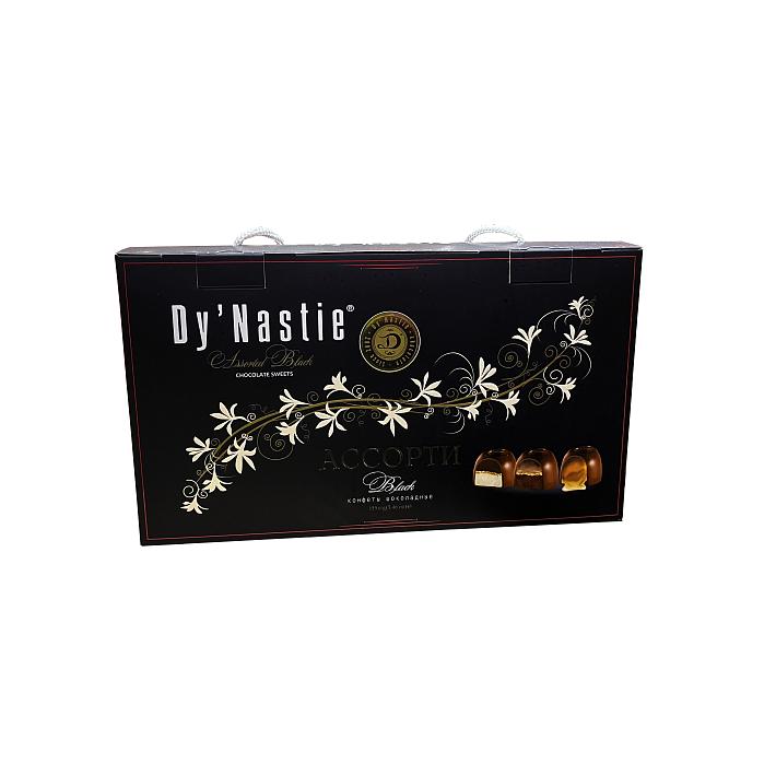 Конфеты DYNASTIE Ассорти Блэк 155 гр., картон