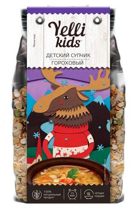 Супчик Yelli Kids детский гороховый 100 гр., флоу-пак