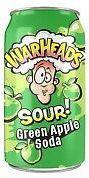 Напиток Warheads - Green Apple Sour Soda безалкогольный сильногазированный, 355 мл., ж/б