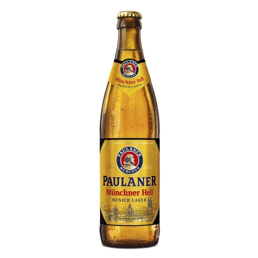 Пиво Paulaner Munchner hell Мюнхенское светлое 500 мл., стекло