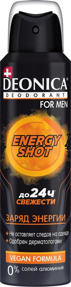 Дезодорант Deonica For Men Energy Shot 250 гр., баллон