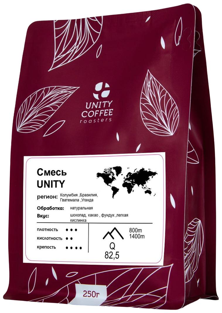 Какао-смесь №2 Unity Coffee, 250 гр., флоу-пак