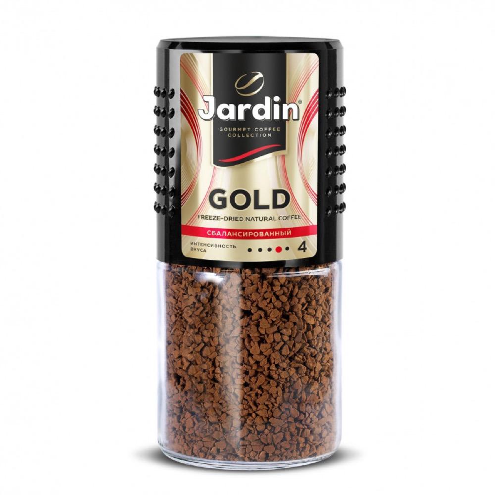Кофе Jardin Gold растворимый 190 гр., стекло
