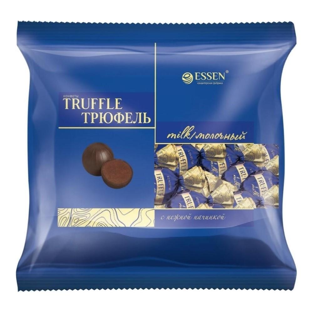 Конфеты Essen Truffle milk Трюфель молочный 500 гр., флоу-пак