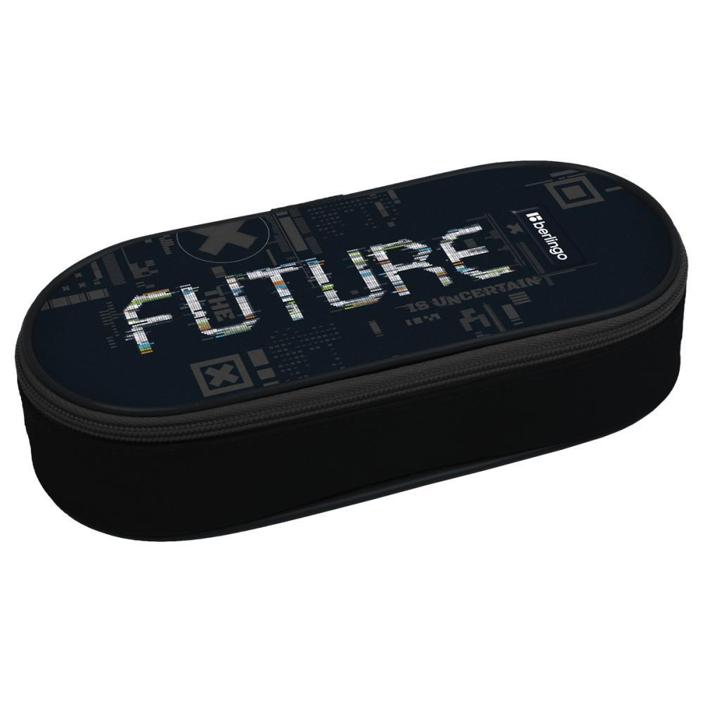 Пенал корпусный Berlingo Future 220х90х45 мм 1 отделение полиэстер, пакет