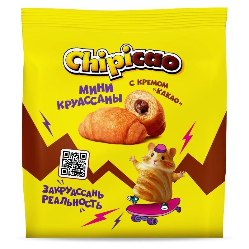 Круассаны мини Chipicao с кремом какао 50 гр., флоу-пак
