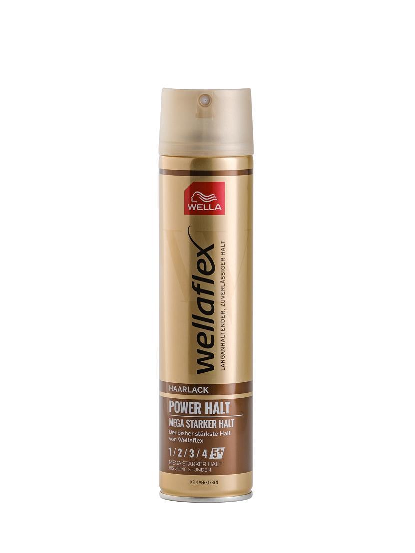 Лак для волос Wella WELLAFLEX Power Hold, сверхсильная фиксация, 250 мл, баллон