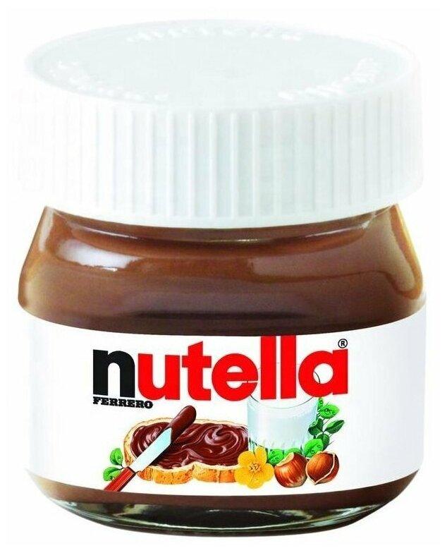 Шоколадная паста Nutella mini glass, 25 гр., стекло