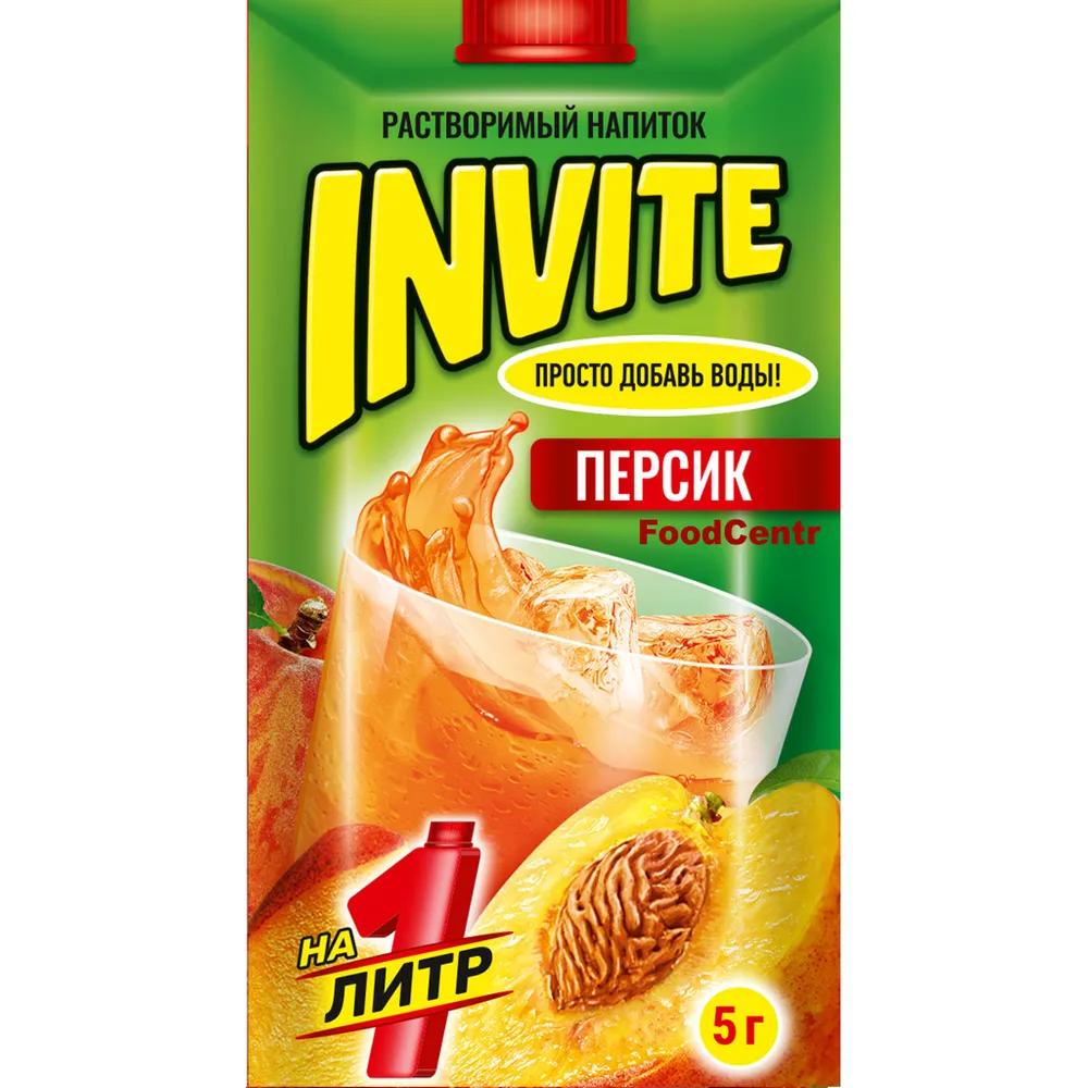 Напиток растворимый Invite Персик 5 гр., саше