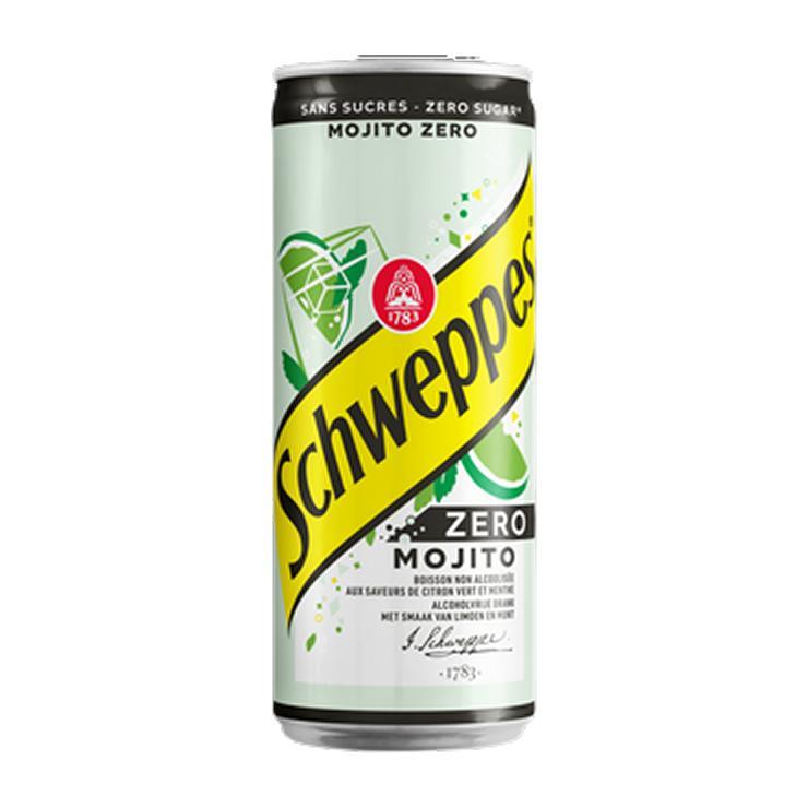 Напиток газированный Schweppes Mojito ZERO 330 мл., ж/б