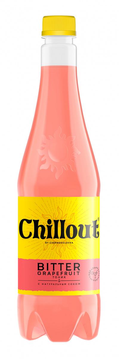 Напиток газированный Chillout биттер грейпфрут 900 мл., ПЭТ