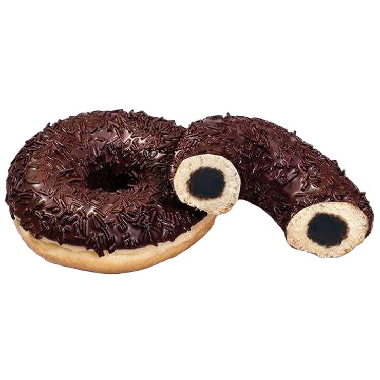 Бисквит Prendimi Twin Donut с шоколадной начинкой покрытое какао-глазурью 45 гр., флоу-пак