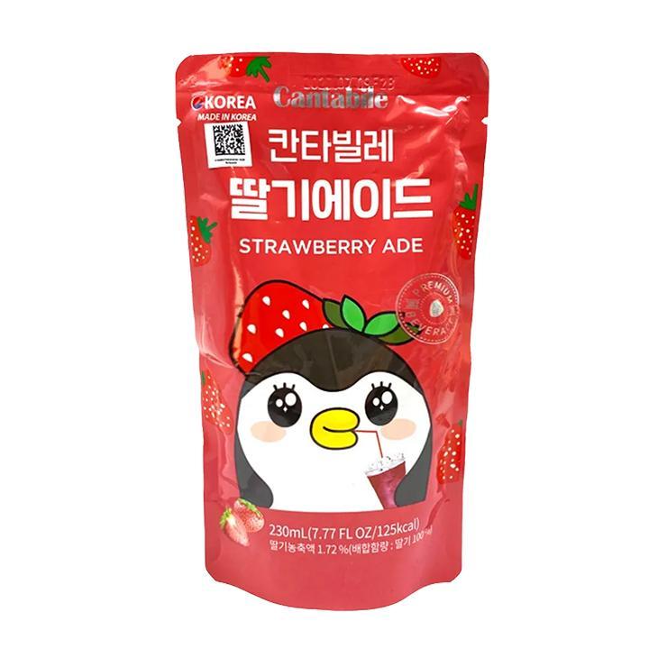 Напиток-концентрат Cantabile клубника 230 мл., дой-пак