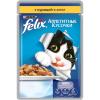 Корм влажный для кошек аппетитные кусочки с курицей в желе Felix 85 гр. Дой-пак