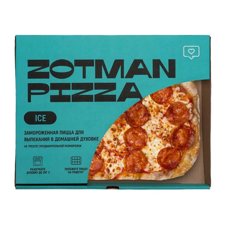 Пицца Zotman пепперони 400 гр., картон