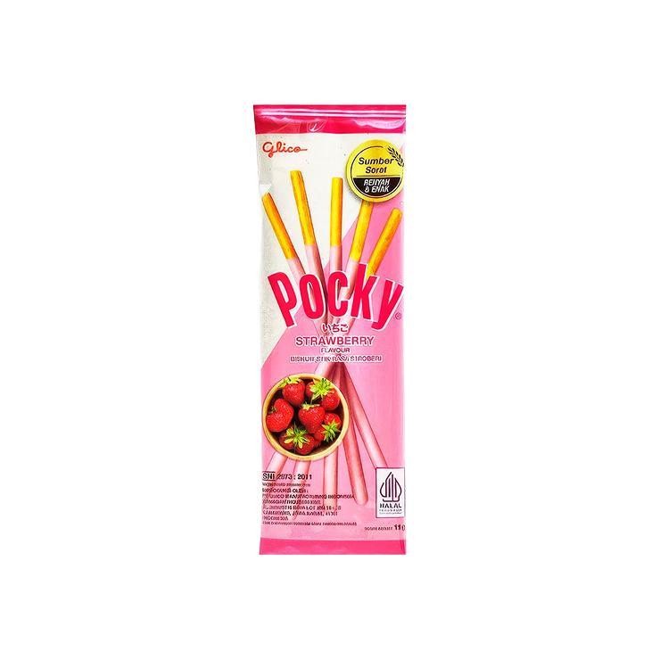 Палочки Pocky клубника бисквитные 11 гр., флоу-пак