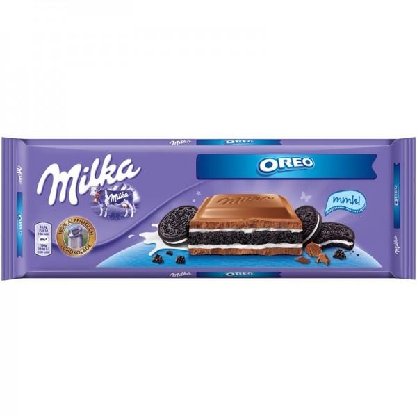 Шоколад Milka Oreo Европа 300 гр., флоу-пак