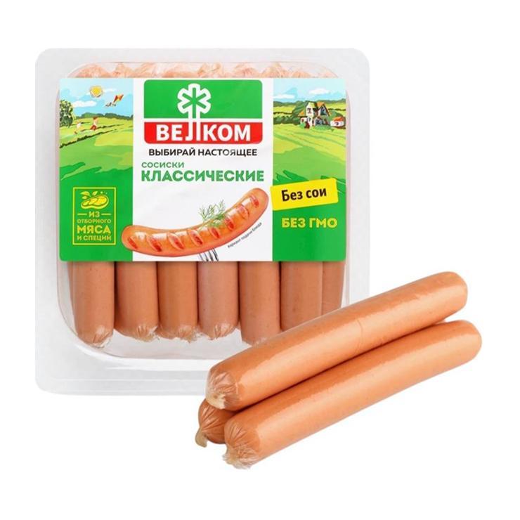 Сосиски Велком Классические 440 гр., вакуум