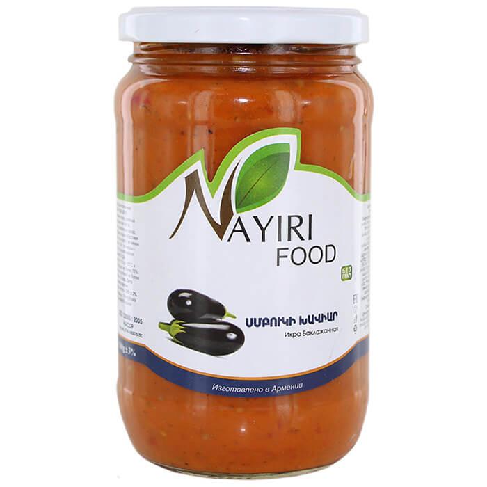 Икра баклажанная Nayiri food 380 гр., стекло
