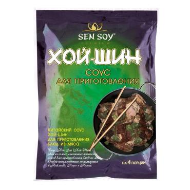 Соус Sen Soy Хой-Шин медово-имбирный для приготовления мяса медово-имбирный, 120 гр., сашет