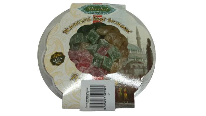 Рахат-лукум Крым Ассорти куш 240 гр., ПЭТ