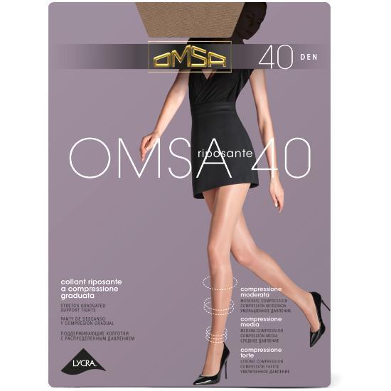 Колготки женские Omsa Omsa 40 den caramello р 2, картон
