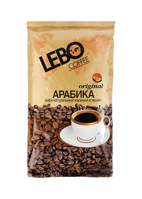 Кофе в зернах Lebo Original 500 гр., флоу-пак