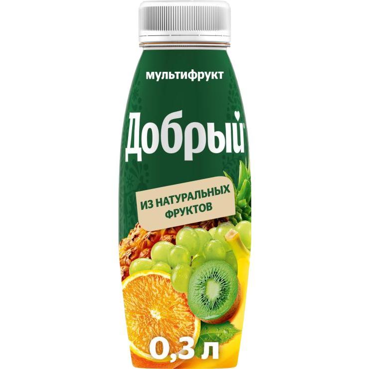 Нектар Добрый мультифрукт,обогащенный провитамином А 300 мл., ПЭТ