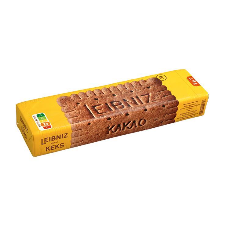 Печенье Leibniz Cocoa Biscuit cухое с какао 200 гр., обертка