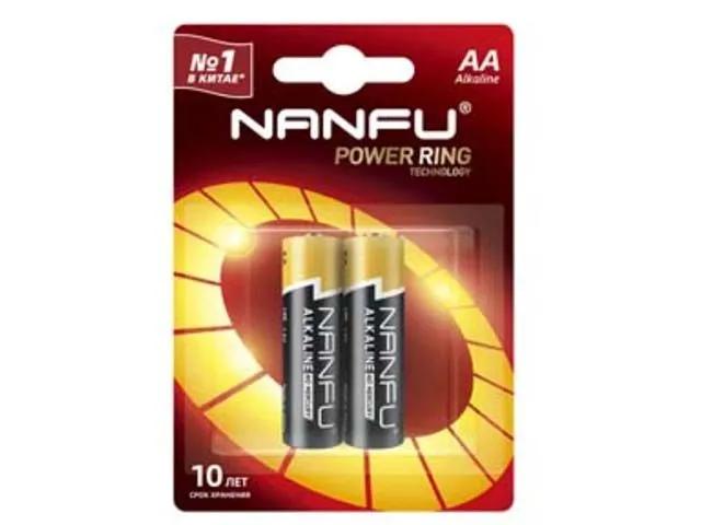 Батарейка Nanfu AA LR6 2B 2 шт., блистер