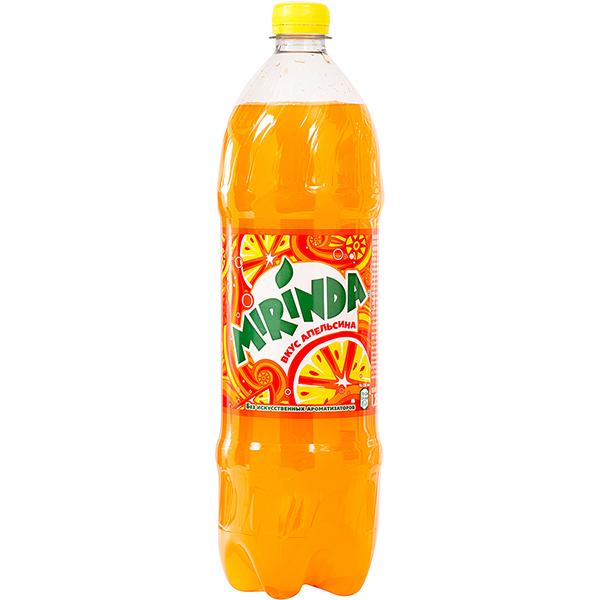 Газированный напиток Mirinda, 1,5 л., ПЭТ