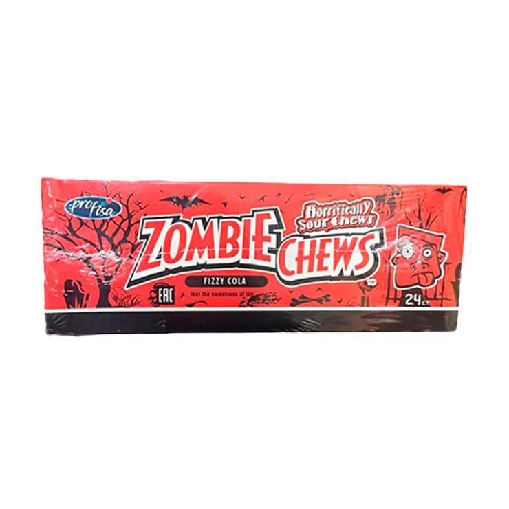 Жевательная конфета Profisa Zombie Fizzy Cola 20 гр., картон
