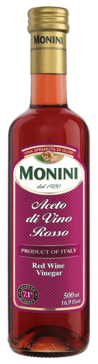 Уксус Monini Red wine vinegar Винный красный 7,1% 500 мл., стекло