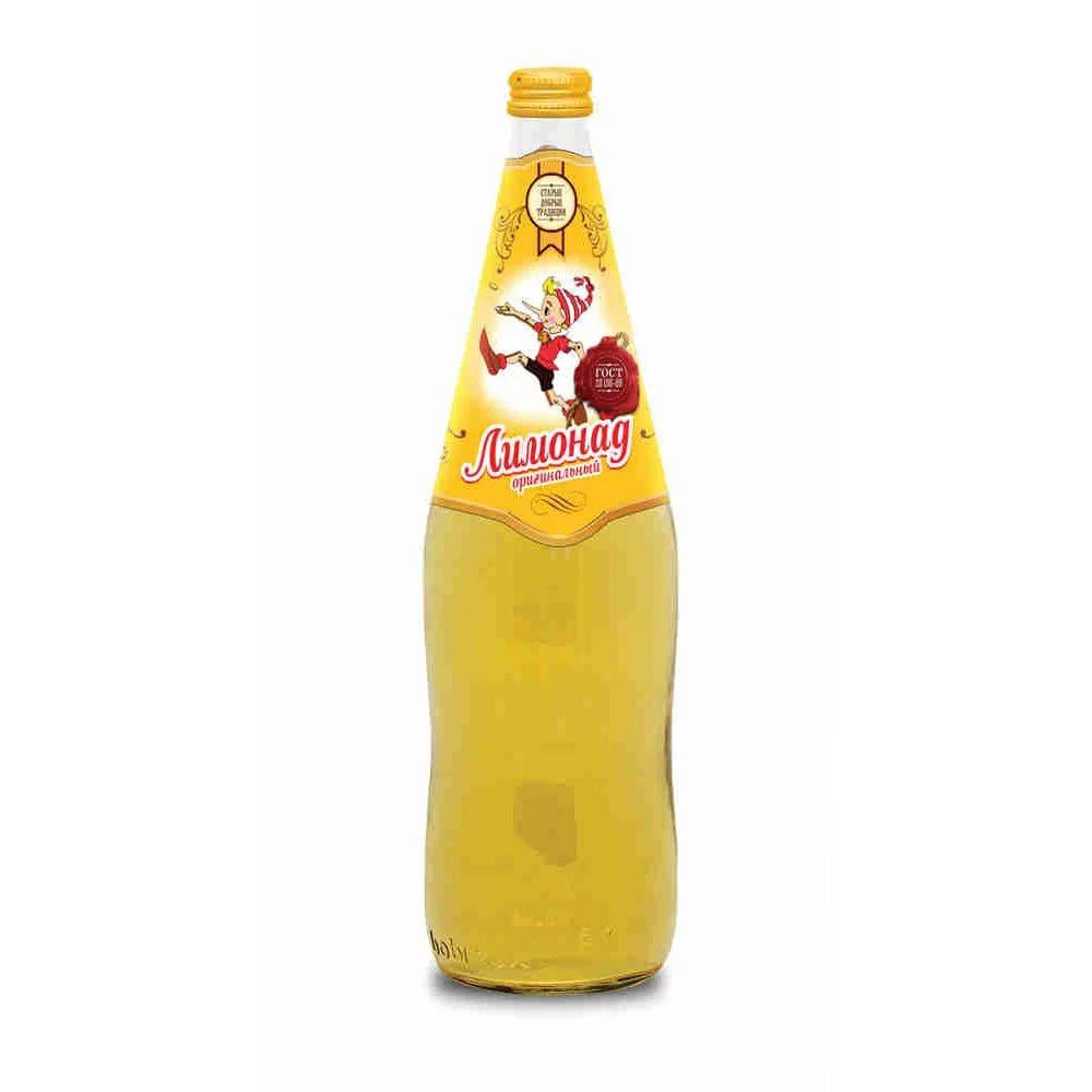 Газированный напиток Старые Добрые Традиции лимонад оригинальный 500 мл., стекло