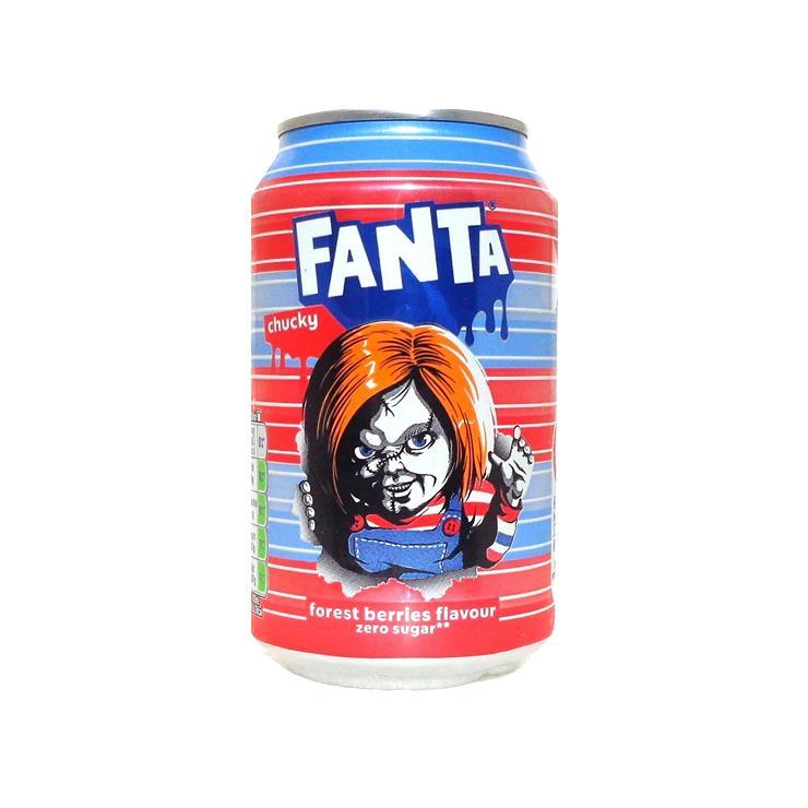 Напиток газированный Fanta Forest Berries zero sugar 330 мл., ж/б