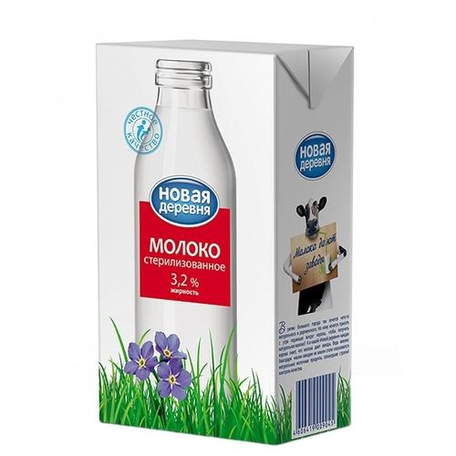 Молоко 3,2% Новая Деревня, 1 л., тетра-пак купить оптом по цене руб. в ...