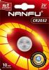 Батарейка Nanfu 2032-1BL 1 штука, блистер