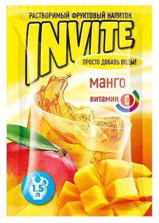 Растворимый напиток Invite Манго 9 гр., саше