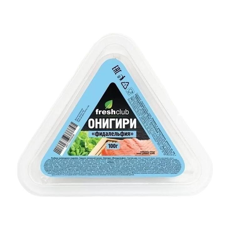 Онигири Freshclub филадельфия 100 гр., пластиковая упаковка