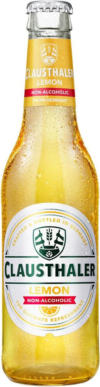 Пиво Clausthaler Лимон 330 мл., стекло