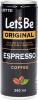 Напиток кофейный Lotte Lets Be Espresso 240 мл., ж/б