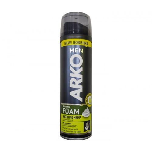 Пена для бритья Arko Hemp 200 мл., баллон