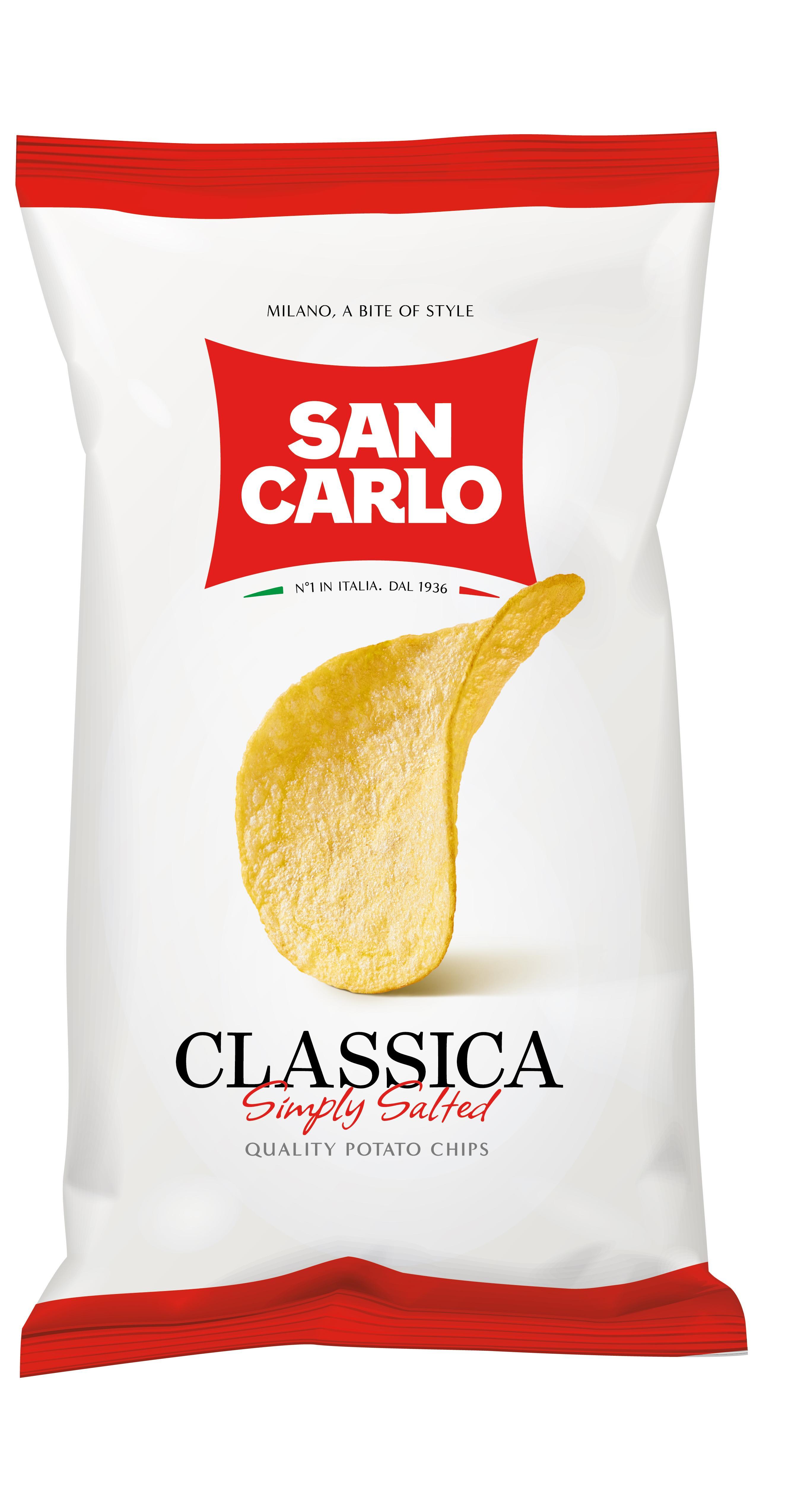 Чипсы San Carlo картофельные классика, 50 гр., пакет