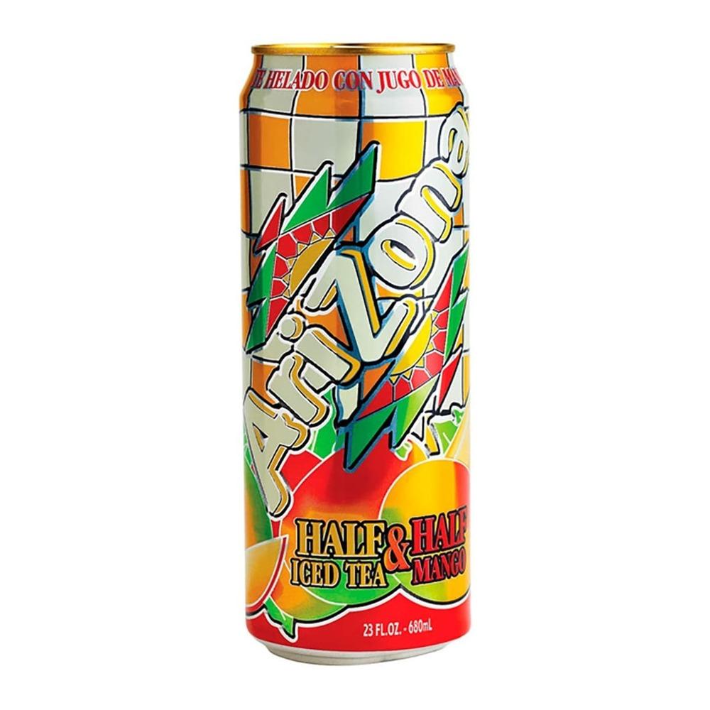 Чай холодный Arizona Half Half Iced Tea 500 мл., ж/б