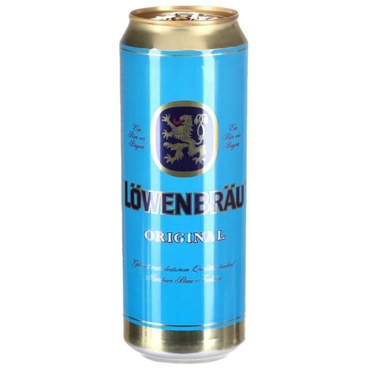 Пиво Lowenbrau светлое 4,5% 475 мл., ж/б